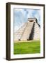 ¡Viva Mexico! Collection - El Castillo Pyramid in Chichen Itza XXII-Philippe Hugonnard-Framed Photographic Print