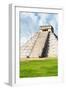 ¡Viva Mexico! Collection - El Castillo Pyramid in Chichen Itza XXII-Philippe Hugonnard-Framed Photographic Print