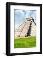 ¡Viva Mexico! Collection - El Castillo Pyramid in Chichen Itza XXII-Philippe Hugonnard-Framed Photographic Print