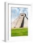 ¡Viva Mexico! Collection - El Castillo Pyramid in Chichen Itza XXII-Philippe Hugonnard-Framed Photographic Print