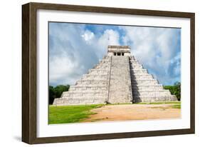 ¡Viva Mexico! Collection - El Castillo Pyramid in Chichen Itza XXIII-Philippe Hugonnard-Framed Photographic Print