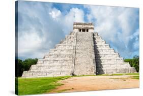 ¡Viva Mexico! Collection - El Castillo Pyramid in Chichen Itza XXIII-Philippe Hugonnard-Stretched Canvas