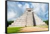 ¡Viva Mexico! Collection - El Castillo Pyramid in Chichen Itza XXIII-Philippe Hugonnard-Framed Stretched Canvas