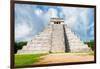 ¡Viva Mexico! Collection - El Castillo Pyramid in Chichen Itza XXIII-Philippe Hugonnard-Framed Photographic Print