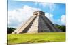 ¡Viva Mexico! Collection - El Castillo Pyramid in Chichen Itza-Philippe Hugonnard-Stretched Canvas