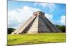 ¡Viva Mexico! Collection - El Castillo Pyramid in Chichen Itza-Philippe Hugonnard-Mounted Photographic Print