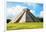 ¡Viva Mexico! Collection - El Castillo Pyramid in Chichen Itza-Philippe Hugonnard-Framed Photographic Print