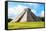 ¡Viva Mexico! Collection - El Castillo Pyramid in Chichen Itza-Philippe Hugonnard-Framed Stretched Canvas