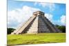 ¡Viva Mexico! Collection - El Castillo Pyramid in Chichen Itza-Philippe Hugonnard-Mounted Photographic Print
