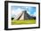 ¡Viva Mexico! Collection - El Castillo Pyramid in Chichen Itza-Philippe Hugonnard-Framed Photographic Print