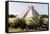 ¡Viva Mexico! Collection - El Castillo Pyramid of the Chichen Itza II-Philippe Hugonnard-Framed Stretched Canvas