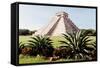 ¡Viva Mexico! Collection - El Castillo Pyramid of the Chichen Itza II-Philippe Hugonnard-Framed Stretched Canvas