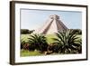 ¡Viva Mexico! Collection - El Castillo Pyramid of the Chichen Itza II-Philippe Hugonnard-Framed Photographic Print