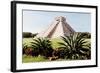 ¡Viva Mexico! Collection - El Castillo Pyramid of the Chichen Itza II-Philippe Hugonnard-Framed Photographic Print