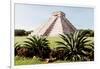 ¡Viva Mexico! Collection - El Castillo Pyramid of the Chichen Itza II-Philippe Hugonnard-Framed Photographic Print