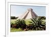 ¡Viva Mexico! Collection - El Castillo Pyramid of the Chichen Itza II-Philippe Hugonnard-Framed Photographic Print