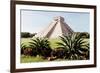 ¡Viva Mexico! Collection - El Castillo Pyramid of the Chichen Itza II-Philippe Hugonnard-Framed Photographic Print