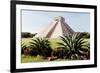 ¡Viva Mexico! Collection - El Castillo Pyramid of the Chichen Itza II-Philippe Hugonnard-Framed Photographic Print