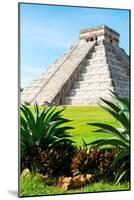 ¡Viva Mexico! Collection - El Castillo Pyramid of the Chichen Itza III-Philippe Hugonnard-Mounted Photographic Print
