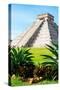 ¡Viva Mexico! Collection - El Castillo Pyramid of the Chichen Itza III-Philippe Hugonnard-Stretched Canvas