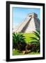 ¡Viva Mexico! Collection - El Castillo Pyramid of the Chichen Itza III-Philippe Hugonnard-Framed Photographic Print