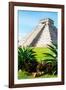 ¡Viva Mexico! Collection - El Castillo Pyramid of the Chichen Itza III-Philippe Hugonnard-Framed Photographic Print