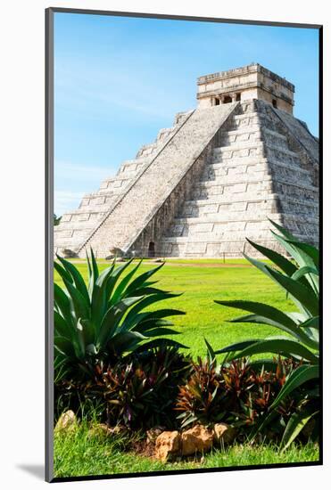 ¡Viva Mexico! Collection - El Castillo Pyramid of the Chichen Itza III-Philippe Hugonnard-Mounted Photographic Print