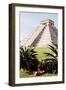 ¡Viva Mexico! Collection - El Castillo Pyramid of the Chichen Itza IV-Philippe Hugonnard-Framed Premium Photographic Print