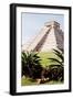 ¡Viva Mexico! Collection - El Castillo Pyramid of the Chichen Itza IV-Philippe Hugonnard-Framed Premium Photographic Print