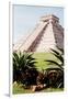 ¡Viva Mexico! Collection - El Castillo Pyramid of the Chichen Itza IV-Philippe Hugonnard-Framed Photographic Print