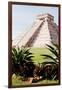 ¡Viva Mexico! Collection - El Castillo Pyramid of the Chichen Itza IV-Philippe Hugonnard-Framed Photographic Print