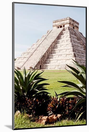 ¡Viva Mexico! Collection - El Castillo Pyramid of the Chichen Itza IV-Philippe Hugonnard-Mounted Photographic Print