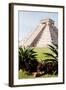 ¡Viva Mexico! Collection - El Castillo Pyramid of the Chichen Itza IV-Philippe Hugonnard-Framed Photographic Print