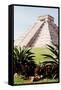 ¡Viva Mexico! Collection - El Castillo Pyramid of the Chichen Itza IV-Philippe Hugonnard-Framed Stretched Canvas