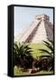 ¡Viva Mexico! Collection - El Castillo Pyramid of the Chichen Itza IV-Philippe Hugonnard-Framed Stretched Canvas