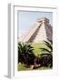 ¡Viva Mexico! Collection - El Castillo Pyramid of the Chichen Itza IV-Philippe Hugonnard-Framed Photographic Print