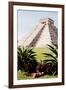 ¡Viva Mexico! Collection - El Castillo Pyramid of the Chichen Itza IV-Philippe Hugonnard-Framed Photographic Print