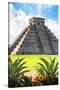 ¡Viva Mexico! Collection - El Castillo Pyramid of the Chichen Itza VI-Philippe Hugonnard-Stretched Canvas