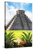 ¡Viva Mexico! Collection - El Castillo Pyramid of the Chichen Itza VI-Philippe Hugonnard-Stretched Canvas