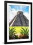 ¡Viva Mexico! Collection - El Castillo Pyramid of the Chichen Itza VI-Philippe Hugonnard-Framed Photographic Print