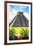 ¡Viva Mexico! Collection - El Castillo Pyramid of the Chichen Itza VI-Philippe Hugonnard-Framed Photographic Print