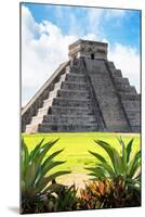 ¡Viva Mexico! Collection - El Castillo Pyramid of the Chichen Itza VI-Philippe Hugonnard-Mounted Photographic Print