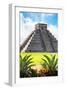 ¡Viva Mexico! Collection - El Castillo Pyramid of the Chichen Itza VI-Philippe Hugonnard-Framed Photographic Print