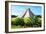 ¡Viva Mexico! Collection - El Castillo Pyramid of the Chichen Itza-Philippe Hugonnard-Framed Photographic Print