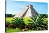 ¡Viva Mexico! Collection - El Castillo Pyramid of the Chichen Itza-Philippe Hugonnard-Stretched Canvas