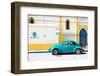 ¡Viva Mexico! Collection - "En Linea Roja" Blue VW Beetle Car-Philippe Hugonnard-Framed Photographic Print