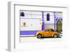 ¡Viva Mexico! Collection - "En Linea Roja" Orange VW Beetle Car-Philippe Hugonnard-Framed Photographic Print