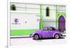 ¡Viva Mexico! Collection - "En Linea Roja" Purple VW Beetle Car-Philippe Hugonnard-Framed Photographic Print