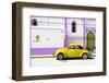 ¡Viva Mexico! Collection - "En Linea Roja" Yellow VW Beetle Car-Philippe Hugonnard-Framed Photographic Print