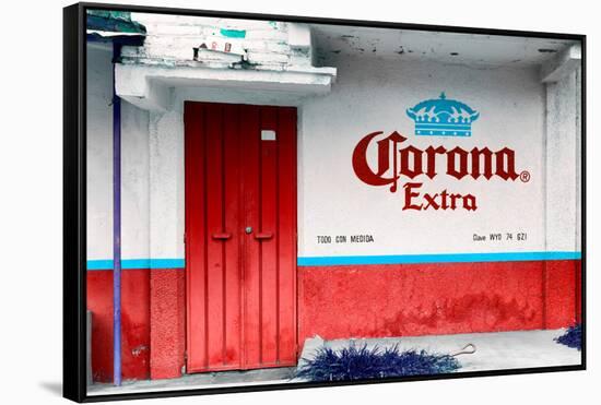 ¡Viva Mexico! Collection - Extra Red-Philippe Hugonnard-Framed Stretched Canvas